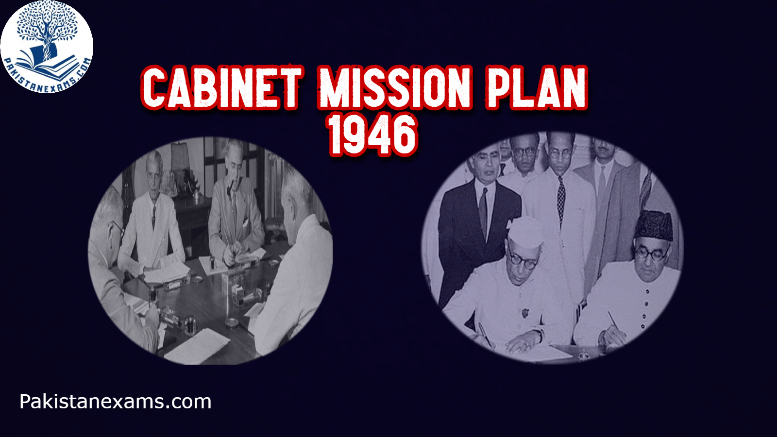 Pakistanexams.com Cabinet Mission Plan 1946