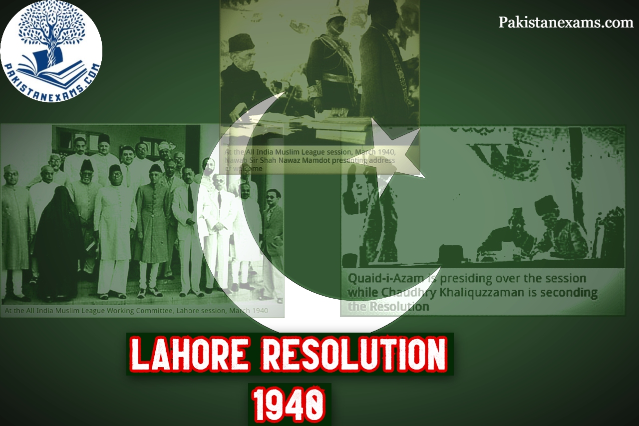 Pakistanexams.com Lahore Resolution 1940