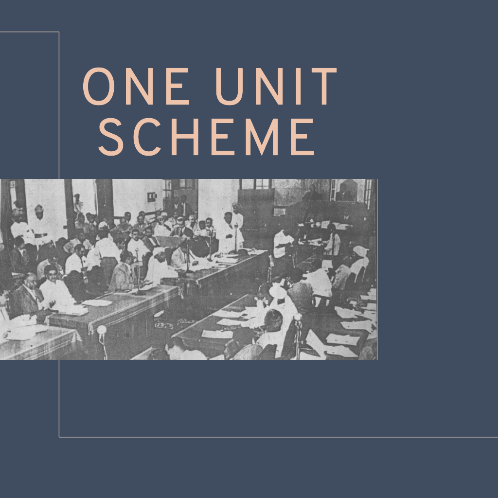 One Unit Scheme of Pakistan Pakistanexams.com