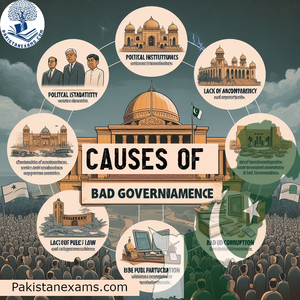 Pakistanexams.com Causes of Bad Governance in Pakistan