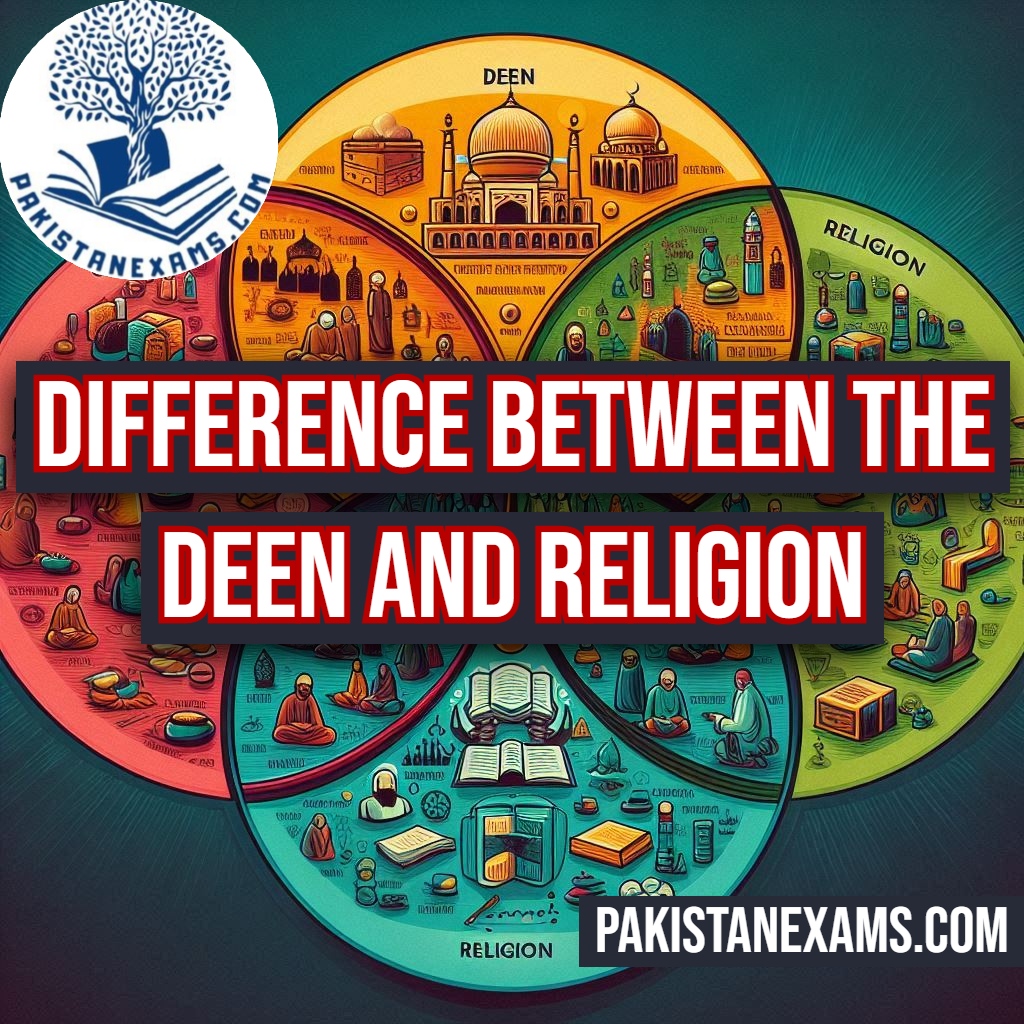 Pakistanexams.com Difference between the Deen and Religion