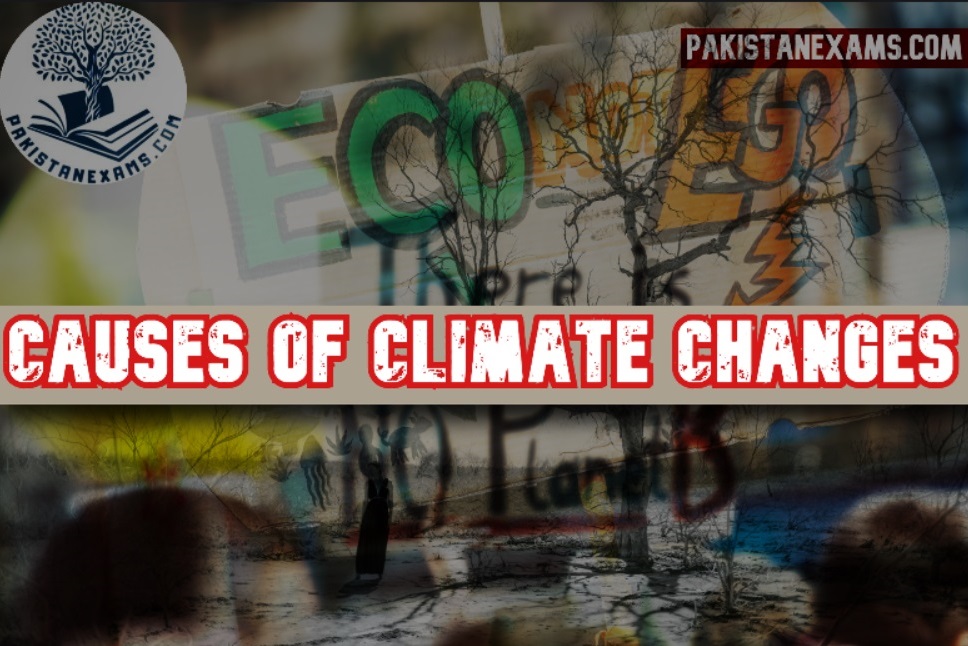 www.Pakistanexams.com Causes of Climate Changes